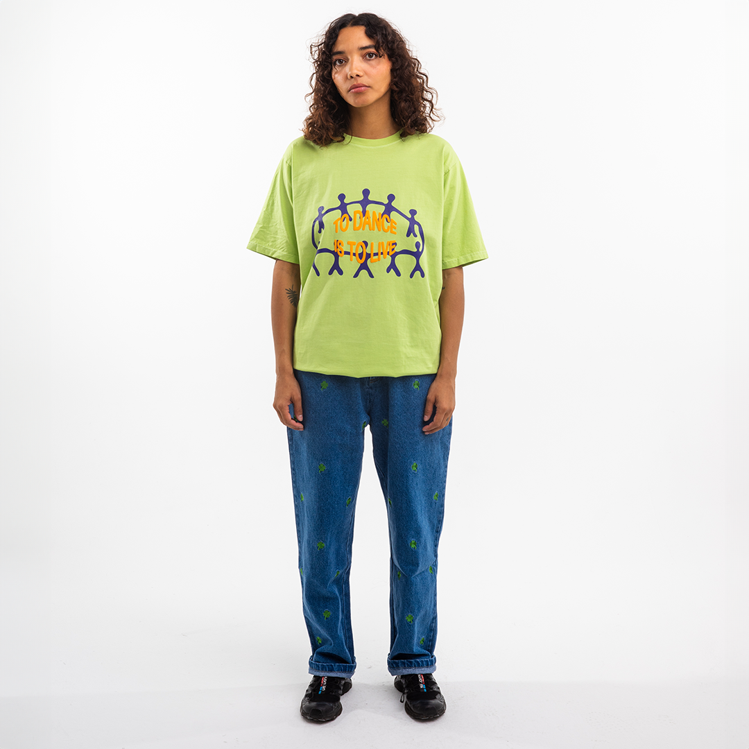 Dance Is Life T-Shirt Green